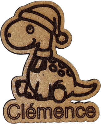 Magnet - Dinosaure  personnalisable